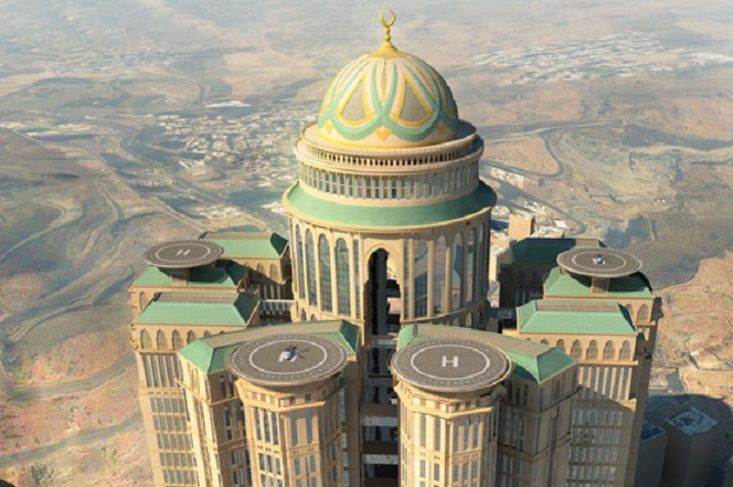 Το μεγαλύτερο ξενοδοχείο του κόσμου θα ανοίξει στη Μέκκα το 2017