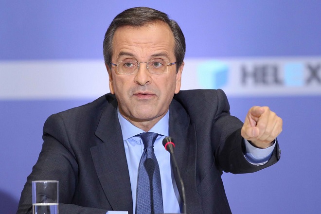 Σαμαράς: «Το πραγματικό ερώτημα του δημοψηφίσματος είναι ναι ή όχι στο ευρώ»
