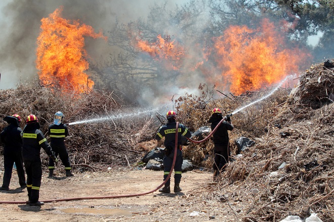 Ανυπολόγιστη η καταστροφή από την πυρκαγιά στην Εύβοια