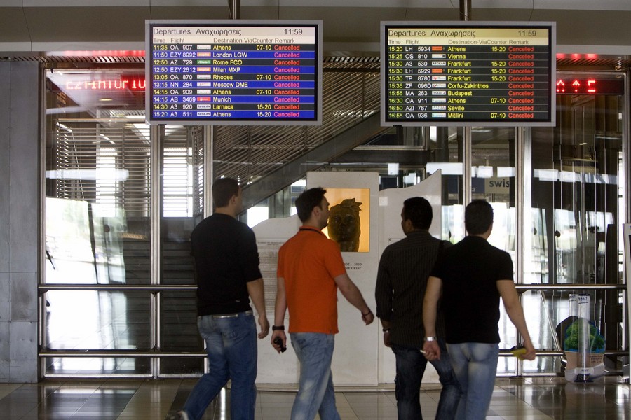Ποιες πτήσεις ακυρώνονται μετά τη στάση εργασίας των ελεγκτών εναέριας κυκλοφορίας
