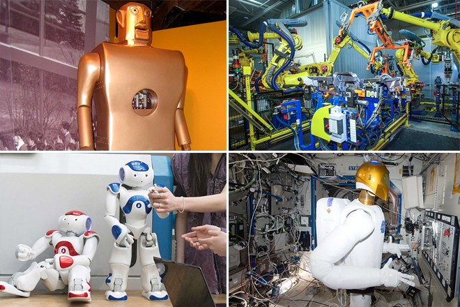 Επτά δεκαετίες ρομποτικής ιστορίας σε εννέα εικόνες