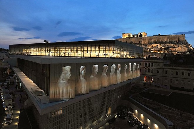 Στα δέκα κορυφαία μουσεία του κόσμου του μουσείο της Ακρόπολης