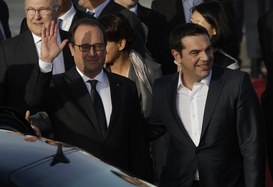 Έφτασε στην Αθήνα ο Γάλλος πρόεδρος