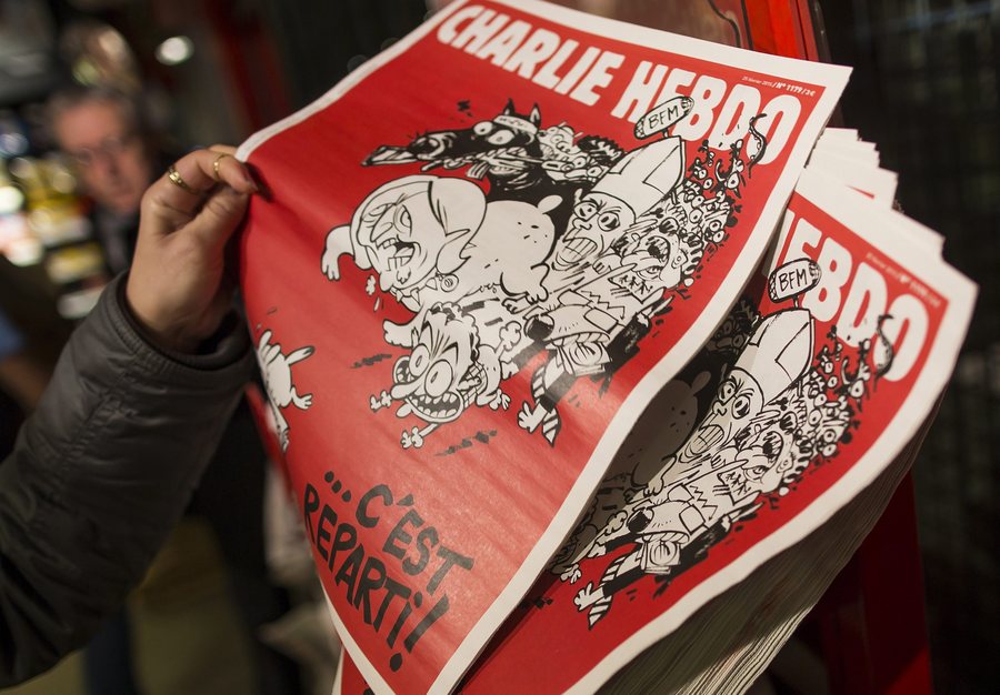 Το νέο τεύχος του Charlie Hebdo προκαλεί μετά τις επιθέσεις στο Παρίσι