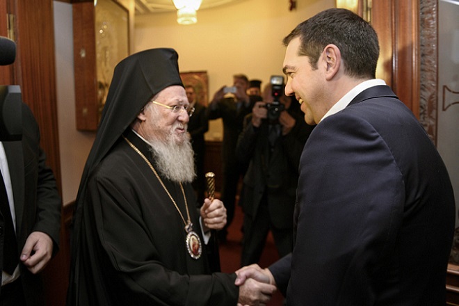 Στο Οικουμενικό Πατριαρχείο ο Αλέξης Τσίπρας-Συνάντηση με τον Πατριάρχη Βαρθολομαίο