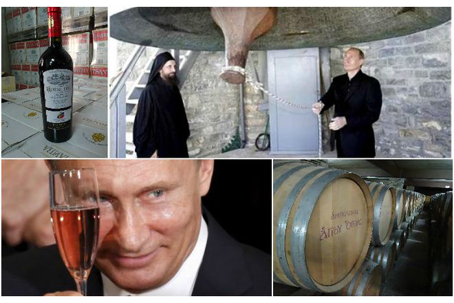 Το κρασί του Πούτιν είναι στο Άγιο Όρος!