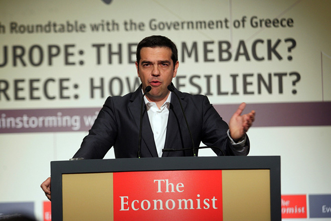 Economist: Ετοιμόρροπη η κυβέρνηση ΣΥΡΙΖΑ-ΑΝΕΛ