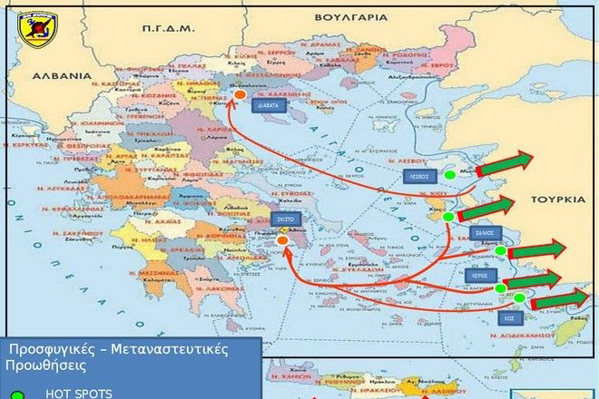Ο Καμμένος έδωσε χάρτη για τα hot spots με σβησμένα τα Σκόπια!