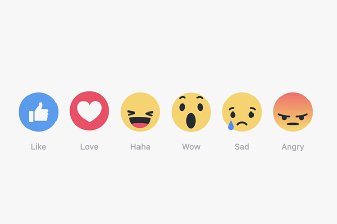 Ξεχάστε το Like στο Facebook – Ήρθαν οι νέες αντιδράσεις