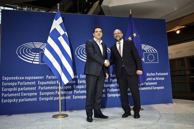 Τσίπρας στο Twitter: Ο Σουλτς συμμερίζεται τις ελληνικές θέσεις