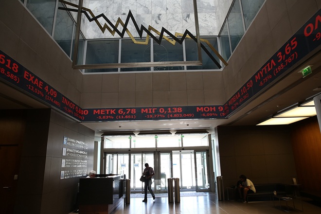 Τέταρτη μέρα τραπεζικού sell-off έριξε στις 710 μονάδες τον Γενικό Δείκτη