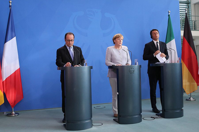 Τριπλό «όχι» Γερμανίας, Ιταλίας, Γαλλίας στην άμεση έναρξη διαπραγματεύσεων για Brexit