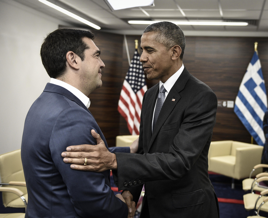 Τι συζητήθηκε στο τετ α τετ Ομπάμα – Τσίπρα στην Αθήνα