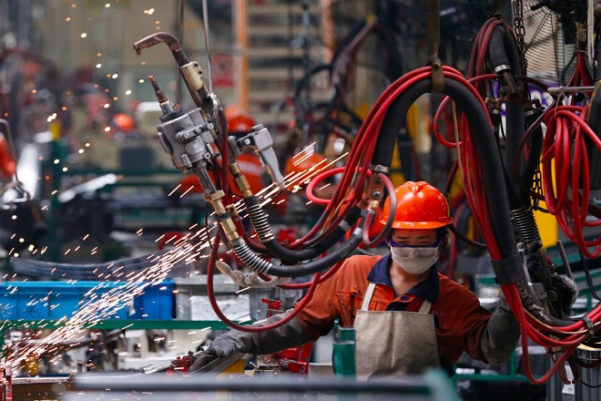 Γερμανία: Η βιομηχανική παραγωγή υποχώρησε για πρώτη φορά το 2024