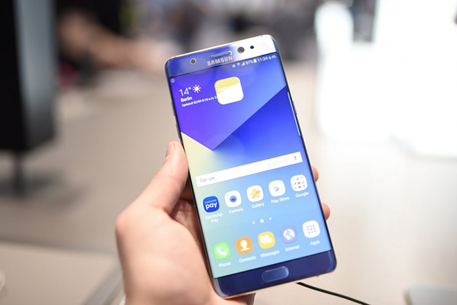 Η Samsung ανακαλεί το Galaxy Note 7 μετά από ανάφλεξη της μπαταρίας του