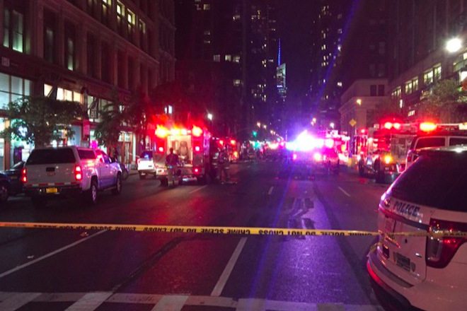 Δεν υπάρχουν ενδείξεις ότι σχετίζεται με την τρομοκρατία η ισχυρή έκρηξη στη Νέα Υόρκη