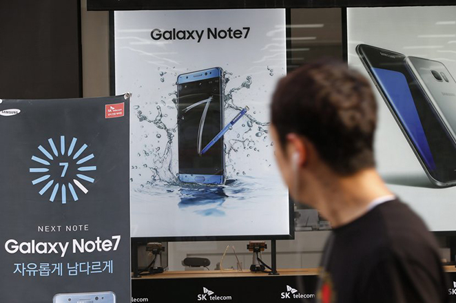 Νέο χτύπημα για την Samsung με το Galaxy Note 7