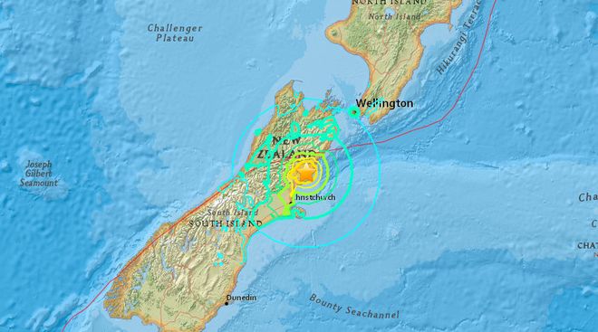 Ισχυρός σεισμός στη Νέα Ζηλανδία