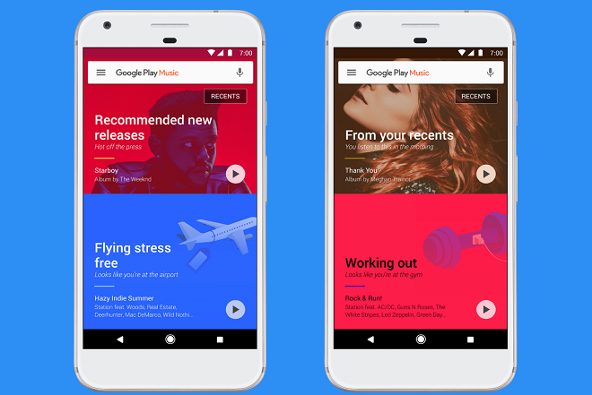 Η Google Play Music πλέον ξέρει τί μουσική θέλετε να ακούσετε