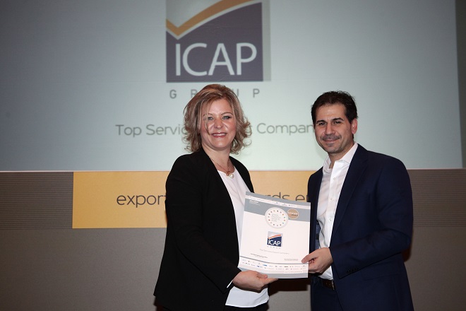 Ξεχώρισε η ICAP Group στα φετινά Greek Exports Awards 2016