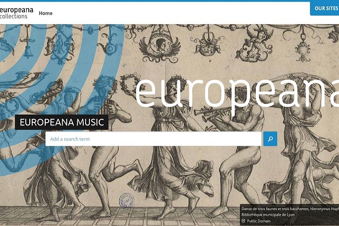 Europeana Music: Μία νέα διαδικτυακή πηγή μουσικής