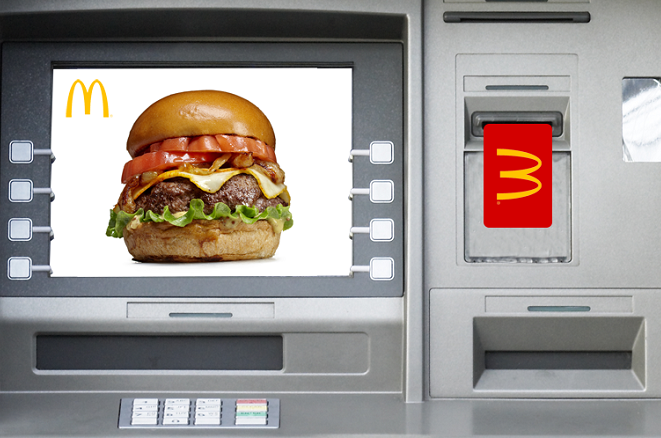 Τα McDonald’s παρουσιάζουν το πρώτο τους… ATM!