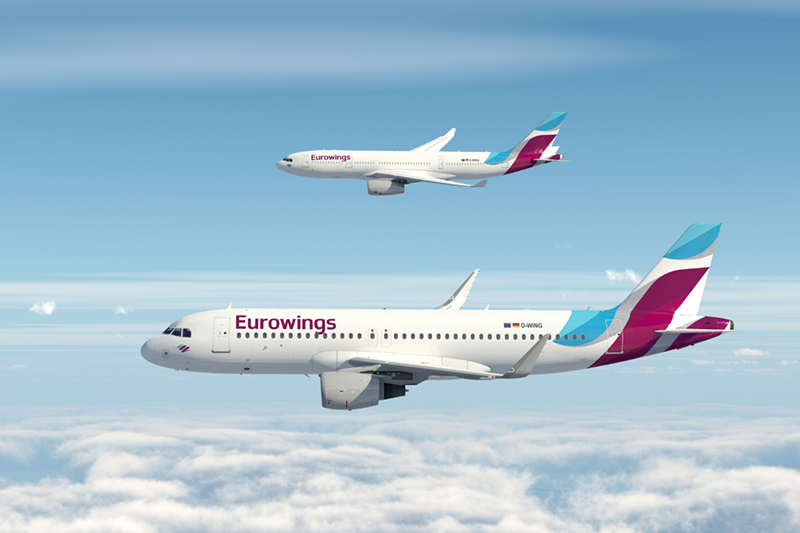 Eurowings: Νέα δρομολόγια προς Ελλάδα από τη θυγατρική της Lufthansa