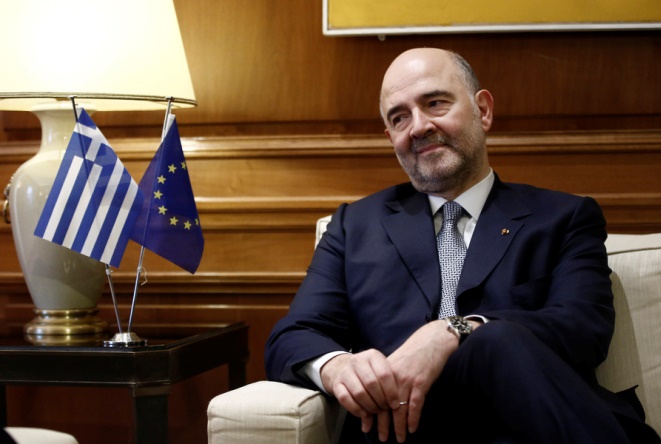 Στην Αθήνα ο Μοσκοβισί: Το πρόγραμμα και οι επαφές του Ευρωπαίου Επίτροπου