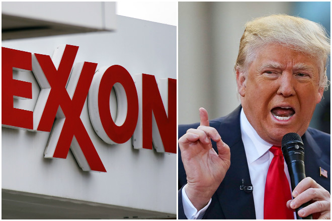 Η ExxonMobil ζητά από τον Τραμπ να σεβαστεί τη συμφωνία Παρισιού για το κλίμα