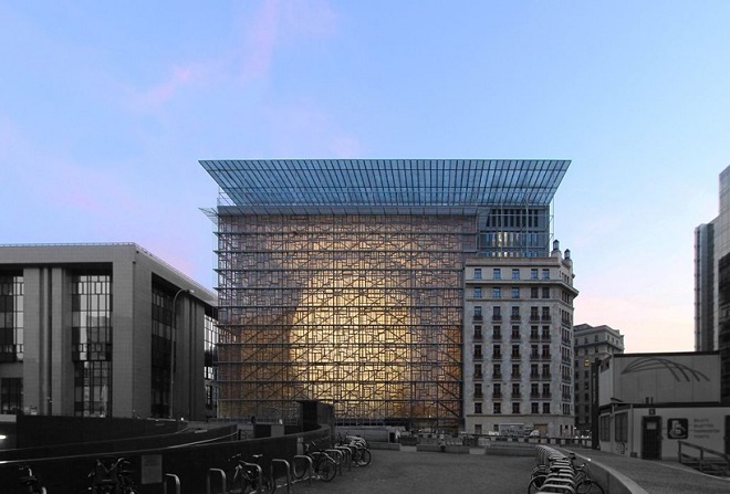 Μια βόλτα στο νέο κτίριο του Ευρωπαϊκού Συμβουλίου