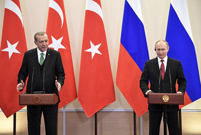 Πούτιν: Οι σχέσεις μας με την Τουρκία αποκαταστάθηκαν πλήρως