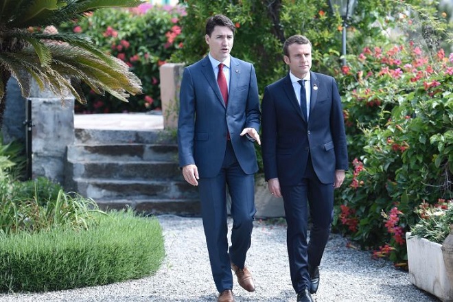 Μακρόν και Τριντό οι πρωταγωνιστές της Συνόδου των G7
