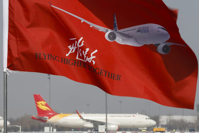 Η Airbus απλώνει ακόμη περισσότερο τα φτερά της στην Κίνα