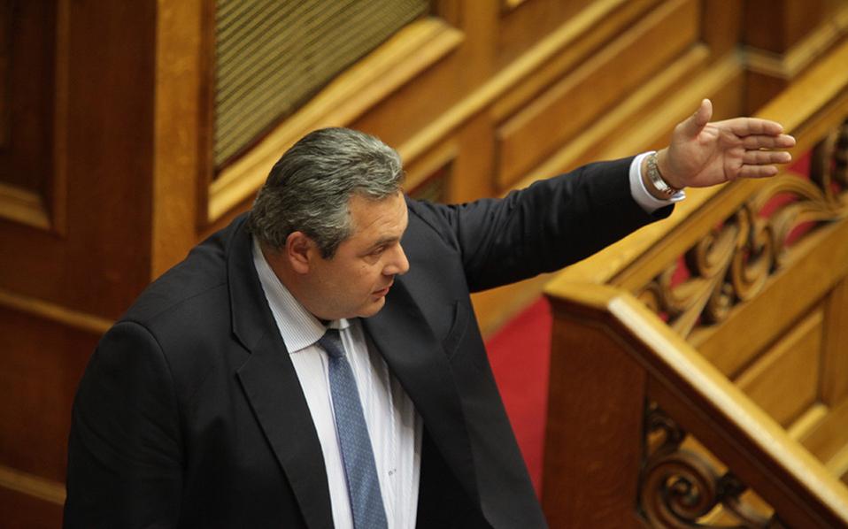 Υψηλές «θερμοκρασίες» στη Βουλή για επαφές Καμμένου – Γιαννουσάκη