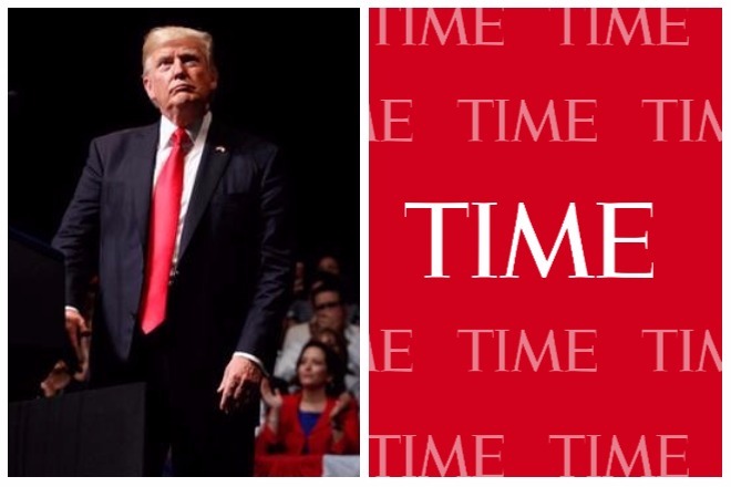 Η γκάφα του Τραμπ στο εξώφυλλο της Time