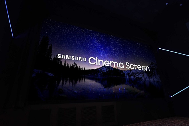 Η Samsung παρουσιάζει την πρώτη παγκοσμίως Cinema LED οθόνη