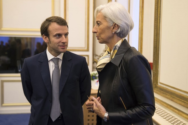 Εύσημα ΔΝΤ σε Μακρόν για το μεταρρυθμιστικό πρόγραμμα