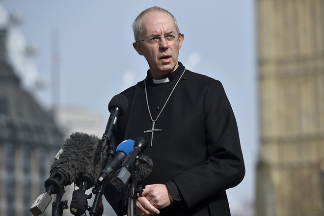 Παρέμβαση για το Brexit και από τον επικεφαλής της Αγγλικανικής Εκκλησίας
