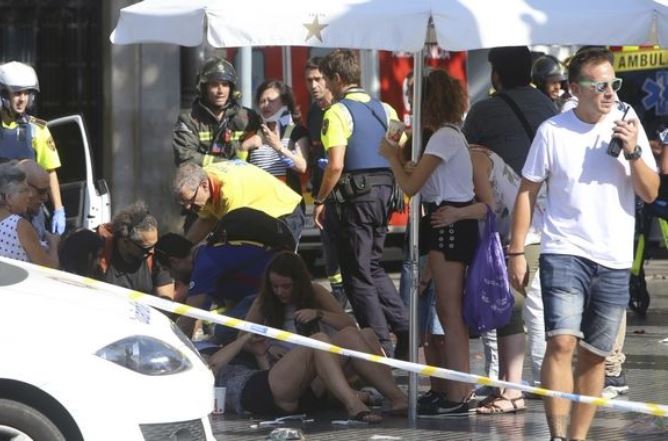 Βίντεο σοκ από την τρομοκρατική επίθεση στη Βαρκελώνη