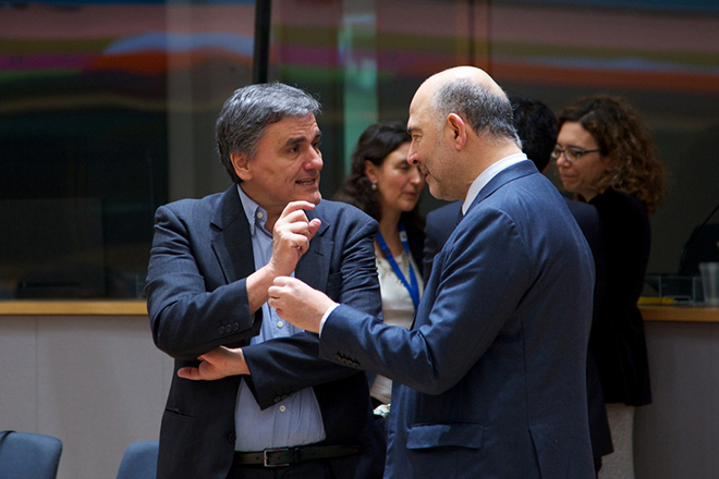 Eurogroup με «λίγη Ελλάδα» και καμπανάκι Ντράγκι για τα κόκκινα δάνεια