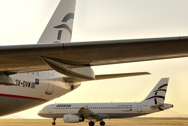 Ακυρώσεις και τροποποιήσεις πτήσεων της Aegean Airlines και της Olympic Air τη Δευτέρα
