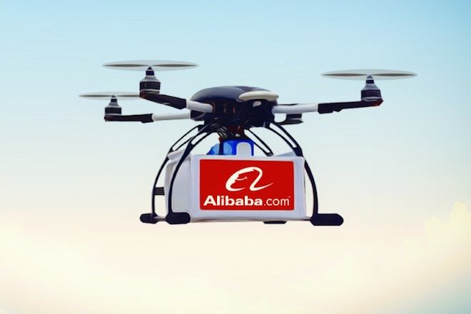 Η Alibaba ξεκίνησε τις διανομές πακέτων με drones