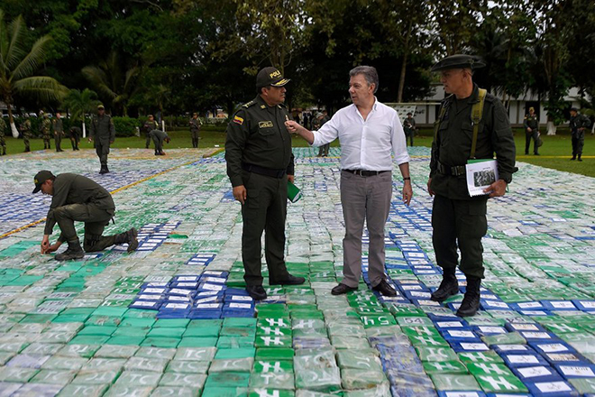 Στα χέρια των αρχών της Κολομβίας το μεγαλύτερο φορτίο κοκαΐνης που κατασχέθηκε ποτέ