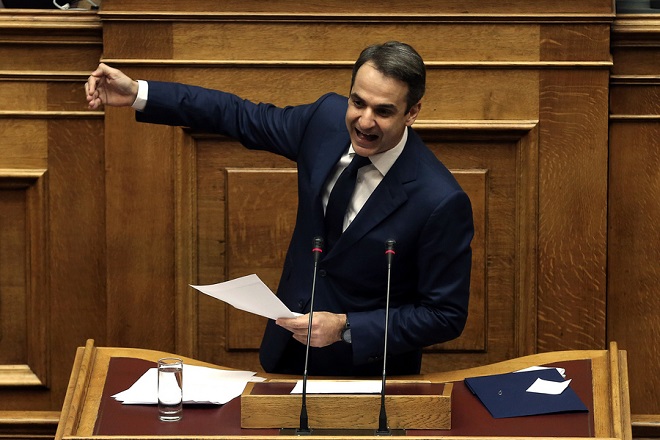 Μητσοτάκης: Πρωθυπουργός των φόρων και των μεσαζόντων ο Τσίπρας