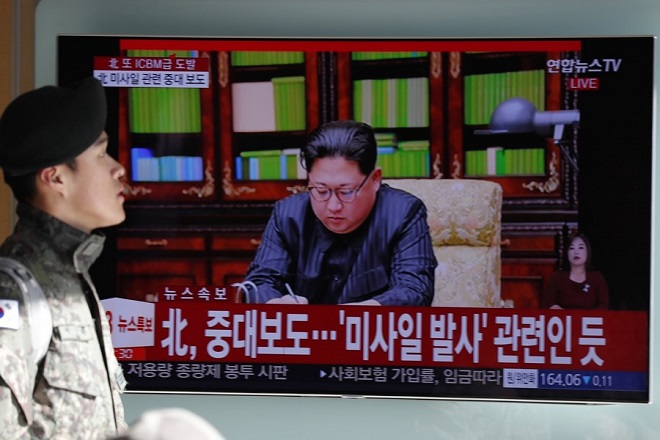 Νέα δοκιμή βαλλιστικού πυραύλου από τη Β. Κορέα – Παγκόσμια ανησυχία