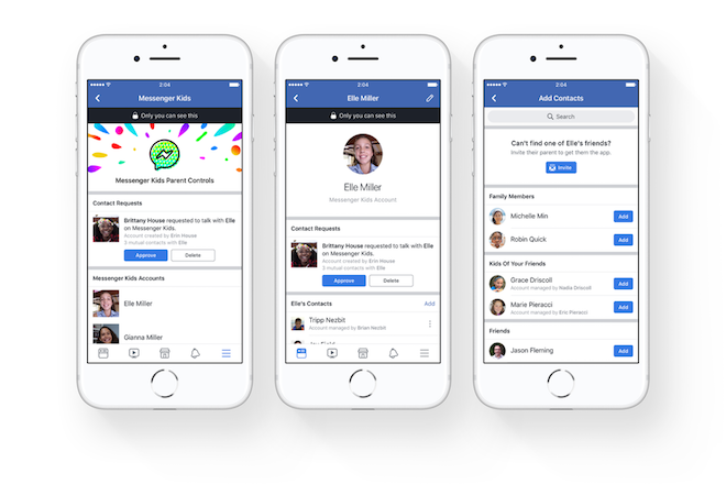 Το Facebook παρουσίασε το Messenger για παιδιά