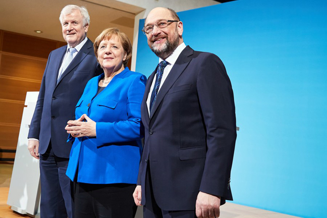 Έντονες αντιδράσεις της αριστερής πτέρυγας του SPD για τη συμφωνία με την Μέρκελ