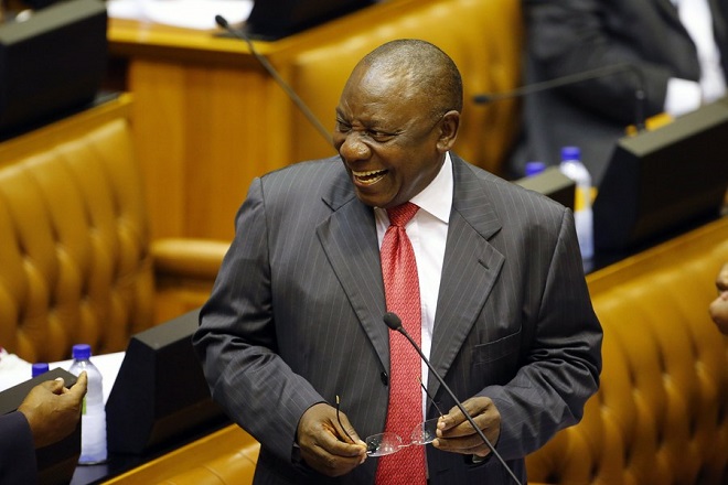 Πρόεδρος της Νότιας Αφρικής εξελέγη ο πολέμιος της διαφθοράς Σίριλ Ραμαφόζα