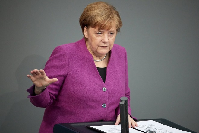 Μέρκελ: Η Γερμανία μπορεί να πηγαίνει καλά μόνο εφόσον πηγαίνει και η Ευρώπη καλά