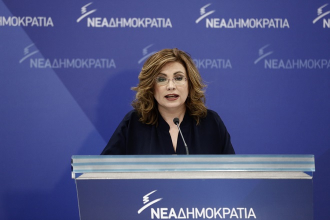 Σπυράκη: Ο ανασχηματισμός επιβεβαίωσε ότι ο κ. Τσίπρας είναι αδύναμος πρωθυπουργός